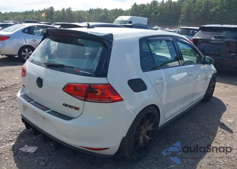 2015 Volkswagen Golf Gti 2.0T S 4-Door из США, поврежденный, VIN 3VW5T7AU0FM098957